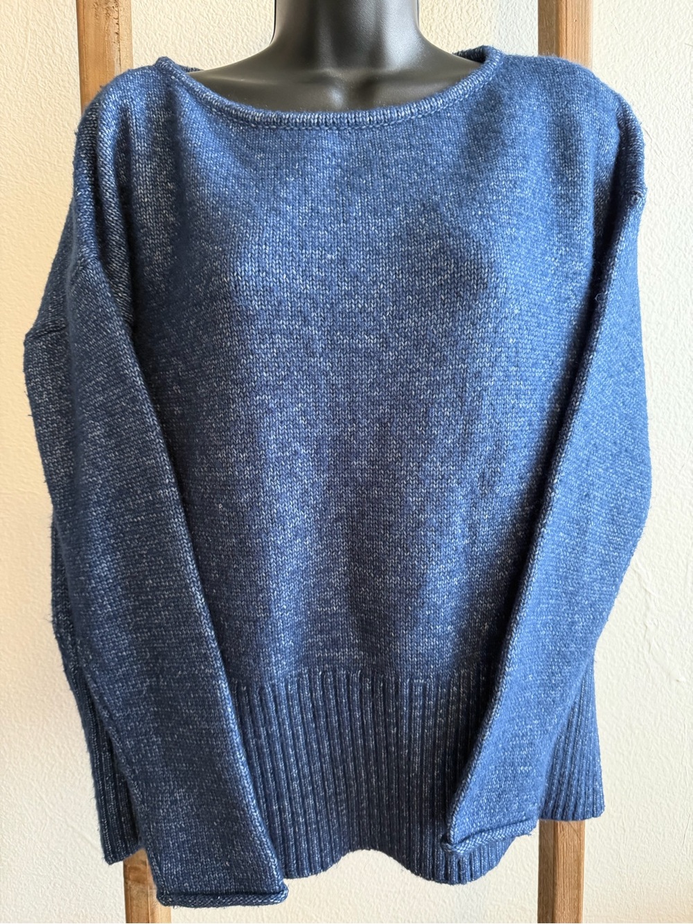 Ladies ,Navy Blue Knit Sweater